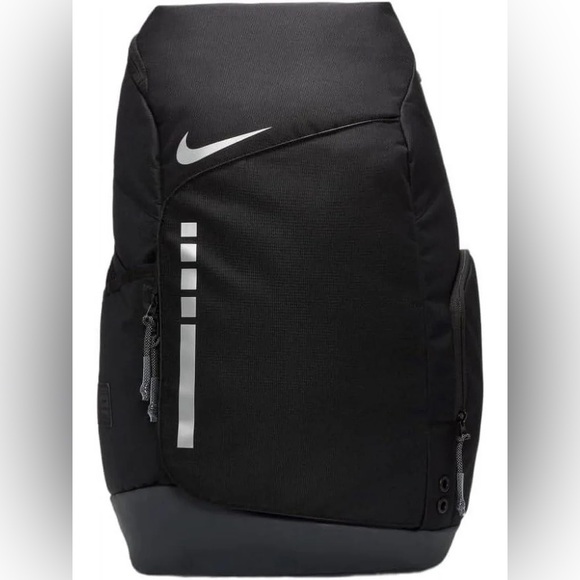 Nike Men's Hoops Elite Backpack, Black Anthracite and Metallic Silver - Picture 1 of 7